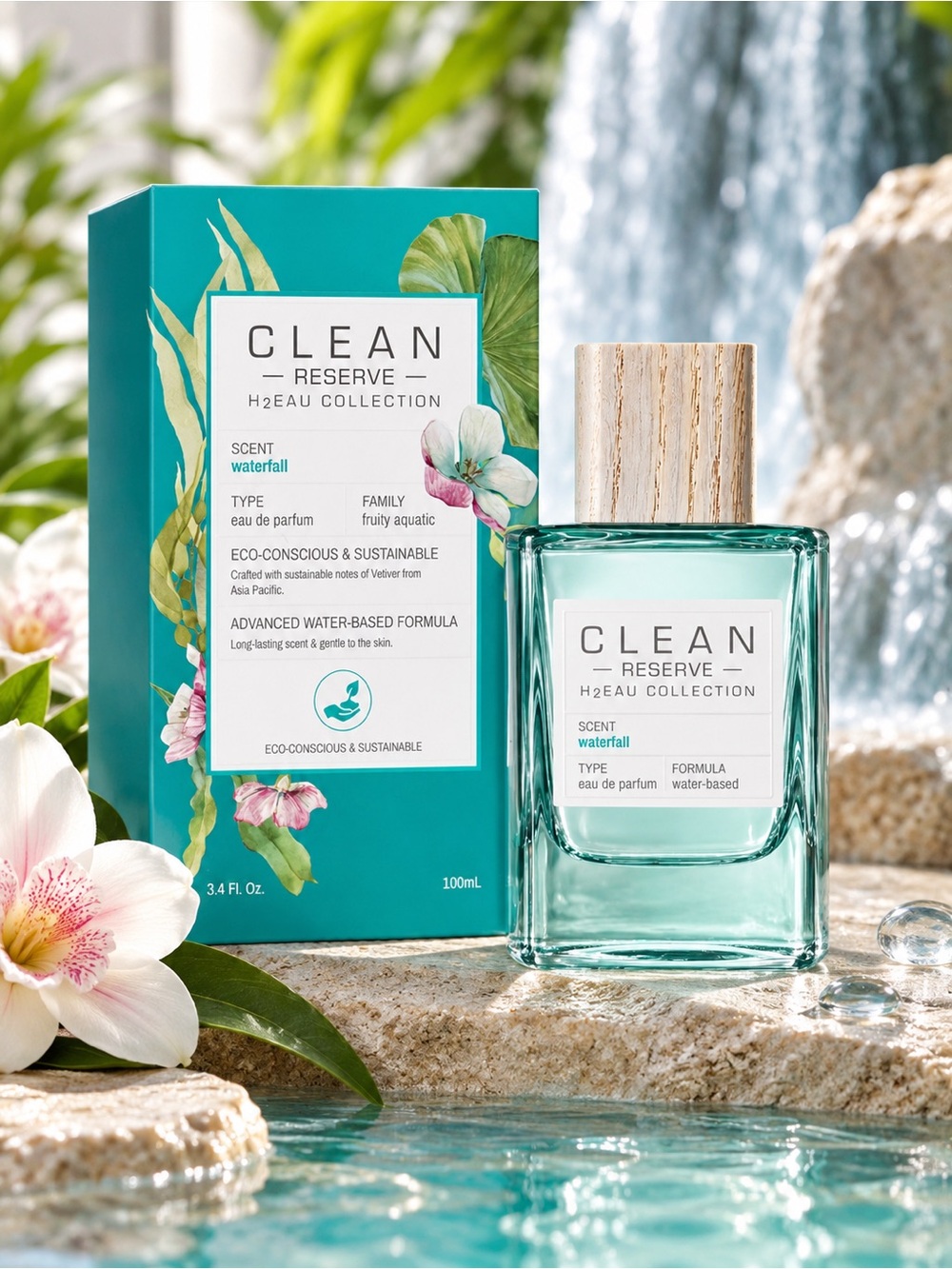 CLEAN Reserve H2EAU Waterfall
